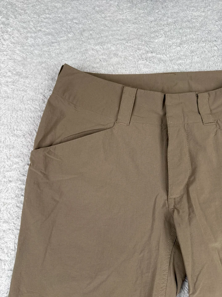Pantalones Cortos The North Face Para Mujer 2 Beige Kapiti Cortos Mezcla de Nailon Senderismo Caminata 28x12 Foto 4 de 4