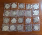Lot of 20 Silver Dollars, Including 19 Morgan Dollars & 1 Peace Dollar
