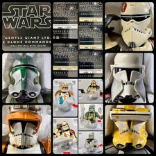 Star Wars Gentle Giant 2007 Set of 5 CLONE COMMANDERS #81/500 Boxed Sets - SW30