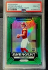 2024 Panini Prizm - Jayden Daniels - Emergent Green Prizm (RC) PSA10