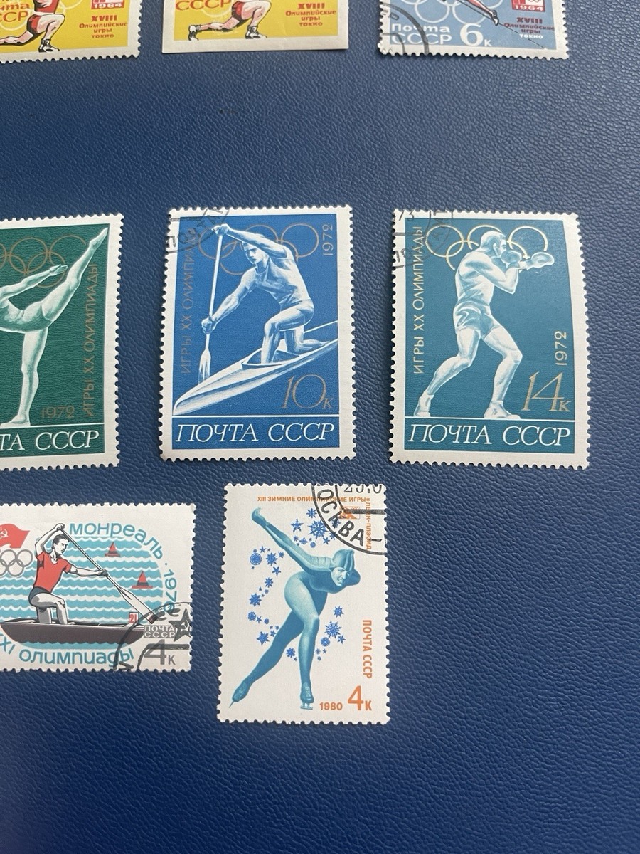 USSR:1960,1964,1968,1972,1976,1980, Olympic Games Various 17