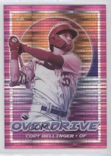 2021 Panini Chronicles Overdrive Pink Pulsar Prizm Cody Bellinger #19 0c6