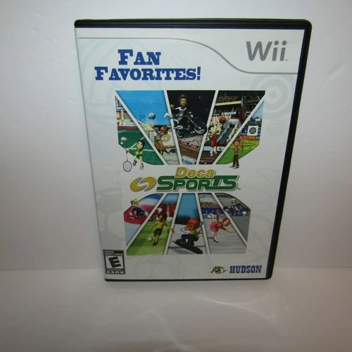 New ListingDeca Sports Nintendo Wii Video Game with Manual Tested and Working (Wrong Case)