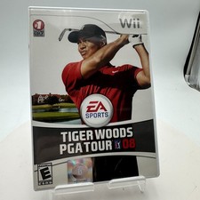 Wii Tiger Woods PGA Tour 08 Video Game CIB