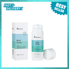 Butt Acne Body Lotion Tea Tree Oil 3.4 OZ Moisturizing Smoothing Bumpy Skin