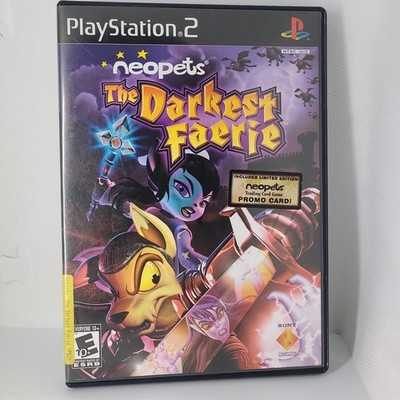 NeoPets the Darkest Faerie (Sony PlayStation 2 PS2, 2005) Has Manual 