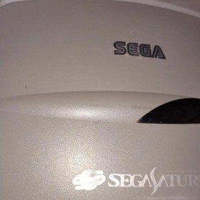 SEGA SATURN HST-3200 Console Gray W/Controller Set Collectible13+ #646