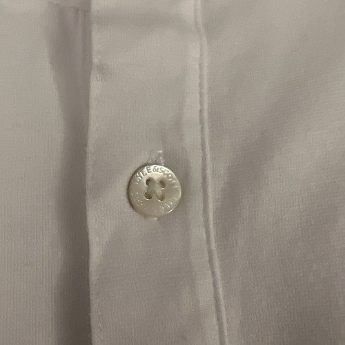 Lyle & Scott Vintage Polo T-shirt - Size M White - Picture 6 of 6