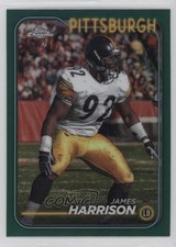 2024 Topps Chrome Teal Refractor 84/250 James Harrison #163 8d2