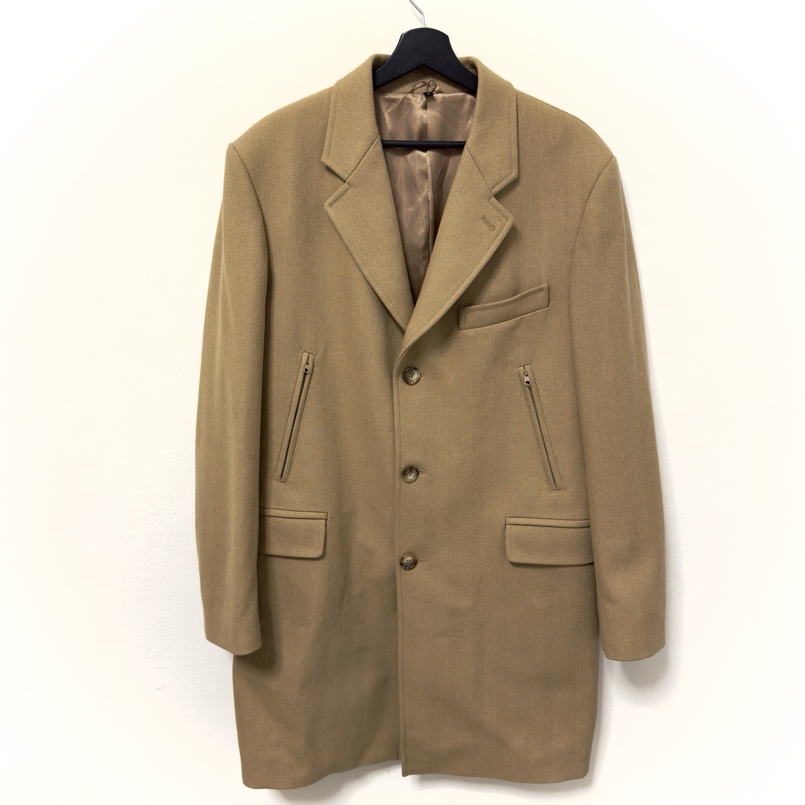Fay Wool Coat Trench Tg L