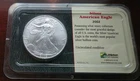 2002 SILVER EAGLE DOLLAR ONE TROY OUNCE SILVER UNCIRCULATED