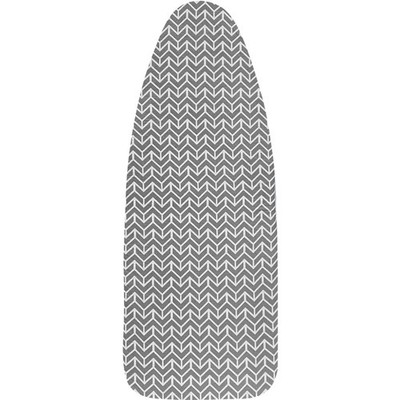 Bügelbrettbezug mit dicker Polsterung 120 x 40 cm, Rundum-Gummiband, Befestig...