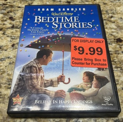Bedtime Stories (DVD, 2009, Single Disc) Adam Sandler