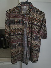 Vintage mens button up m 70s