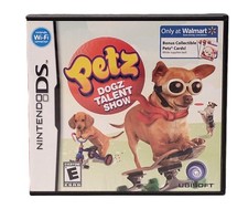 Nintendo DS Petz Dogz Talent Show Video Game with Case & Manual