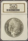 1880-S Morgan Silver Dollar Graded MS65 NGC