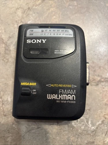 Sony Walkman WM-FX303 Cassette Player AM/FM Auto Reverse For Parts / Repair Only