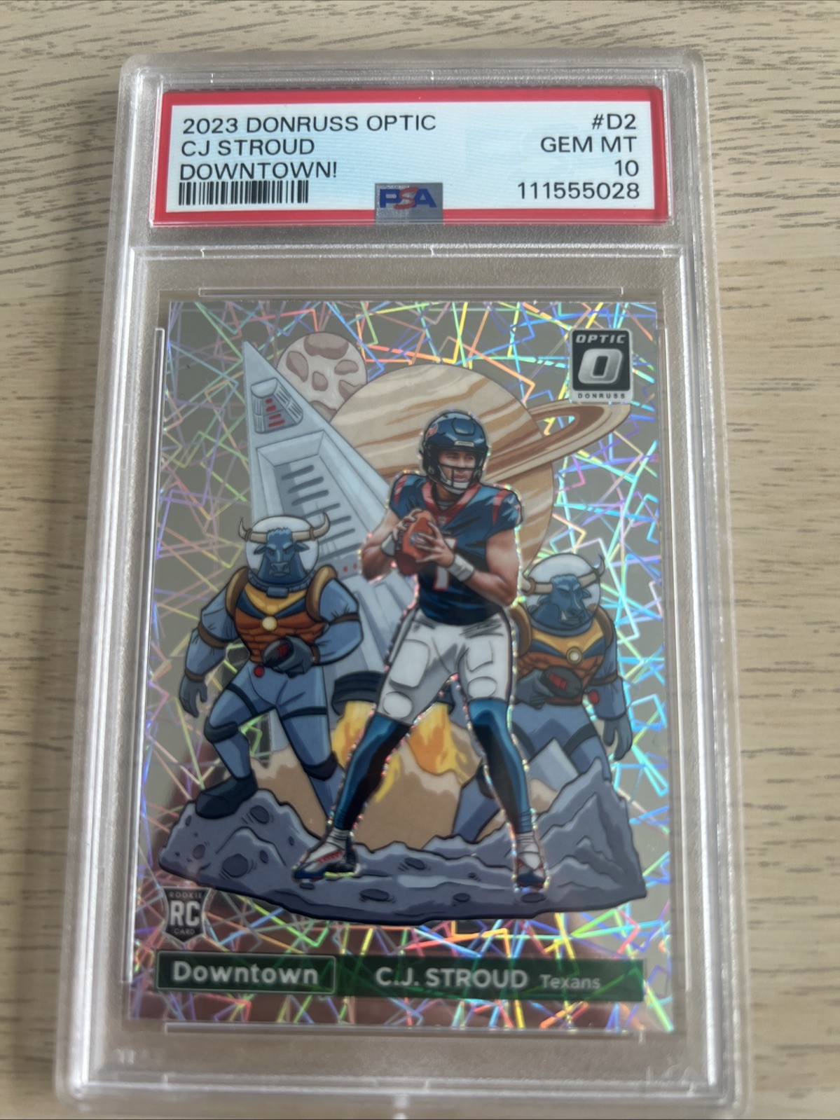 2023 Panini Donruss Optic - Downtown C.J. Stroud #D-2 (RC)