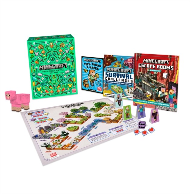 Minecraft The Ultimate Survival Gift Box: Official illustrated children’s book collection, the perfect present for kids into gaming aged 6, 7, 8, 9 and 10! New for Christmas 2026! - Image 2