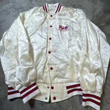 Vintage Sportsmaster Paerdegat Tennis Athletic Club XL Satin Jacket