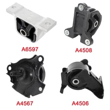 Fits 2002 2003 2004-2006 Acura RSX 2.0L AUTO Engine Motor Mount Kit Set 4Pcs