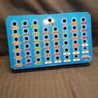 Skylanders Trap Storage Tray Holder Display 46 Slots Blue Box Collectors
