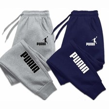 Puaia Print Men's Pants Autumn/winter New Sport Jogging Trousers Fitness Loose F