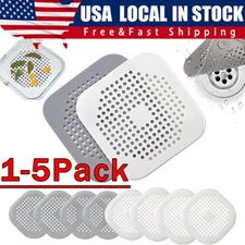 Bathroom Drain Hair Catcher Bath Stopper Plug Sink Strainer Filter Shower Covers