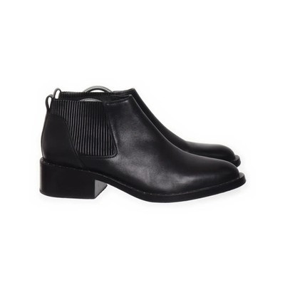 3.1 Phillip Lim, Chelsea Boots, Größe: 40, Schwarz, Leder, Damen #KuF