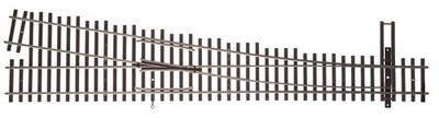 Walthers 948-83018 HO Code 83 Nickel Silver #6 Right Hand Switch Turnout