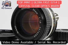  TOP MINT Nikon AI-S AIS Nikkor 50mm f/1.4 MF Standard Prime Lens Filter Japan