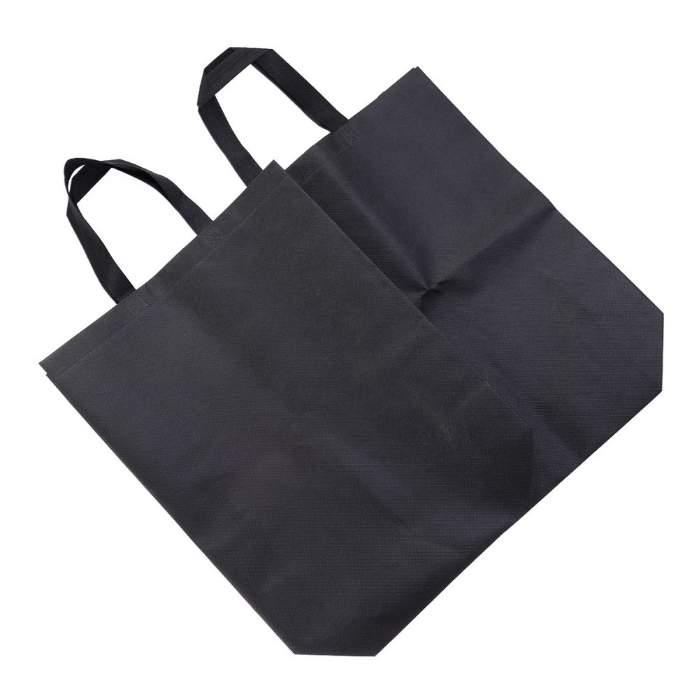 2 Pcs Non-woven Shopping Bag Bags, Reusable for Groceries Foldable
