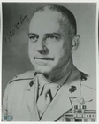 Phillip DeLong Signed 8x10 World War II WW2 B&W Photo AUTO AI-Verified COA