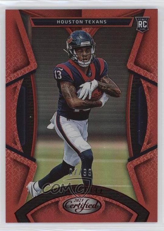 2023 Certified Rookies Mirror Red 7/99 Tank Dell #119 5y7