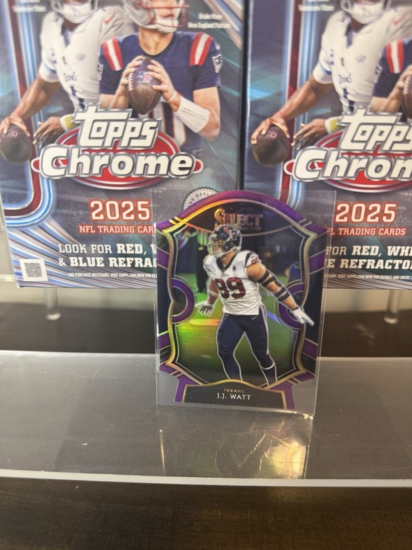 PANINI SELECT FOOTBALL 2020 J.J. WATT TEXANS #29 PRIZM NFL TRADING CARD
