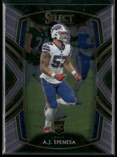 A.J. Epenesa 2020 Panini Select #295 RC Buffalo Bills