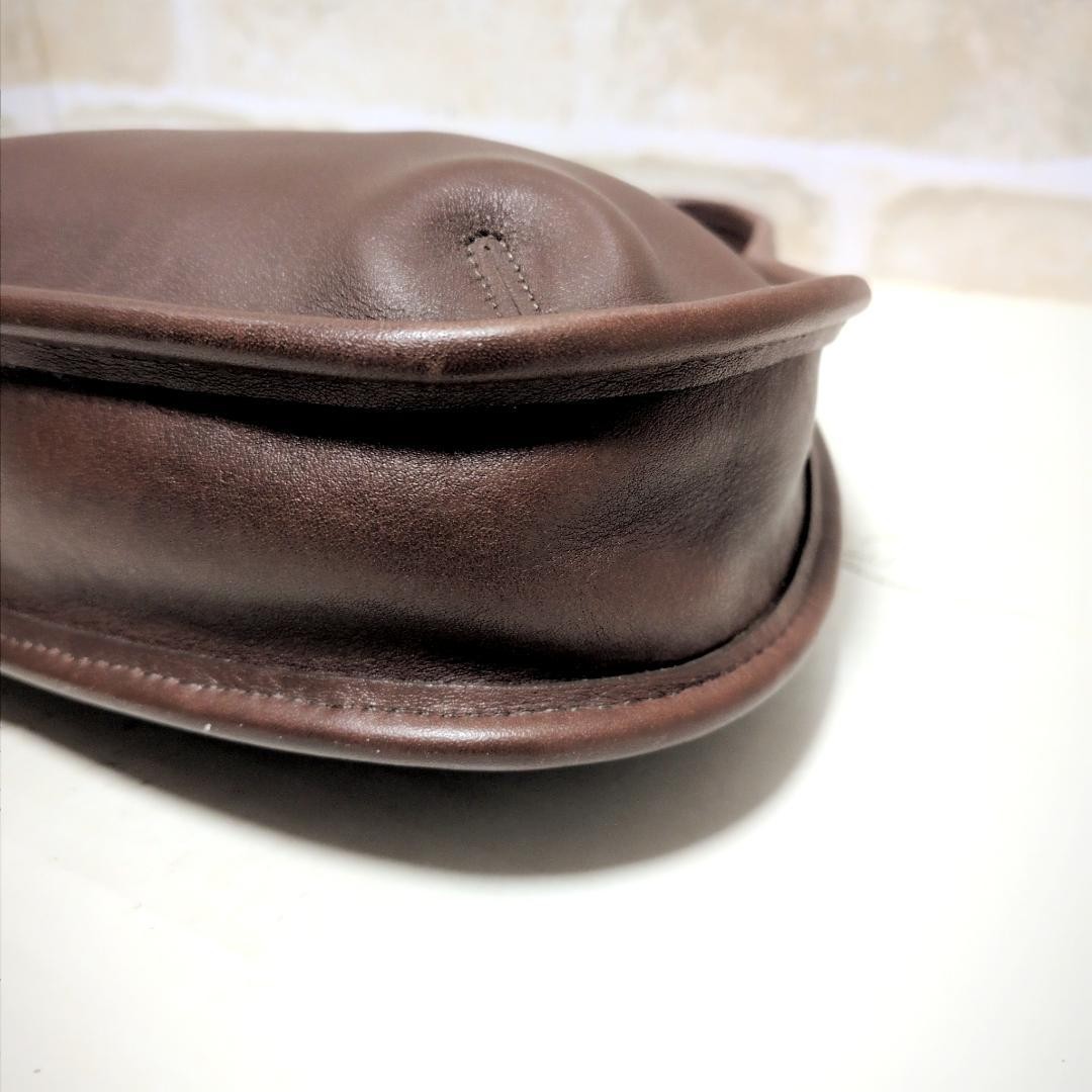 OLD COACH 9027 Ergo Handbag Dark Brown Rare  Condition image 7