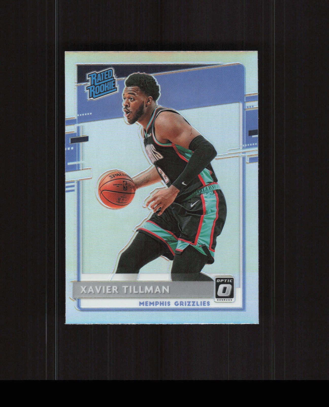 2020-21 Donruss Optic #185 Xavier Tillman ROOKIE CARD SILVER PRIZM