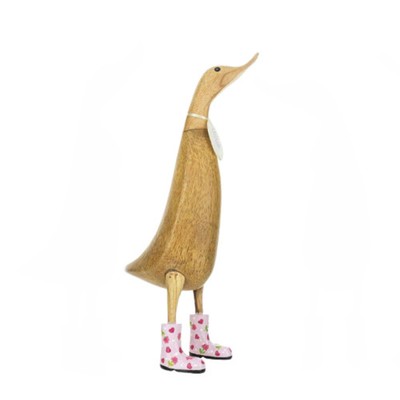 DCUK Pink Floral Boots Ducklet