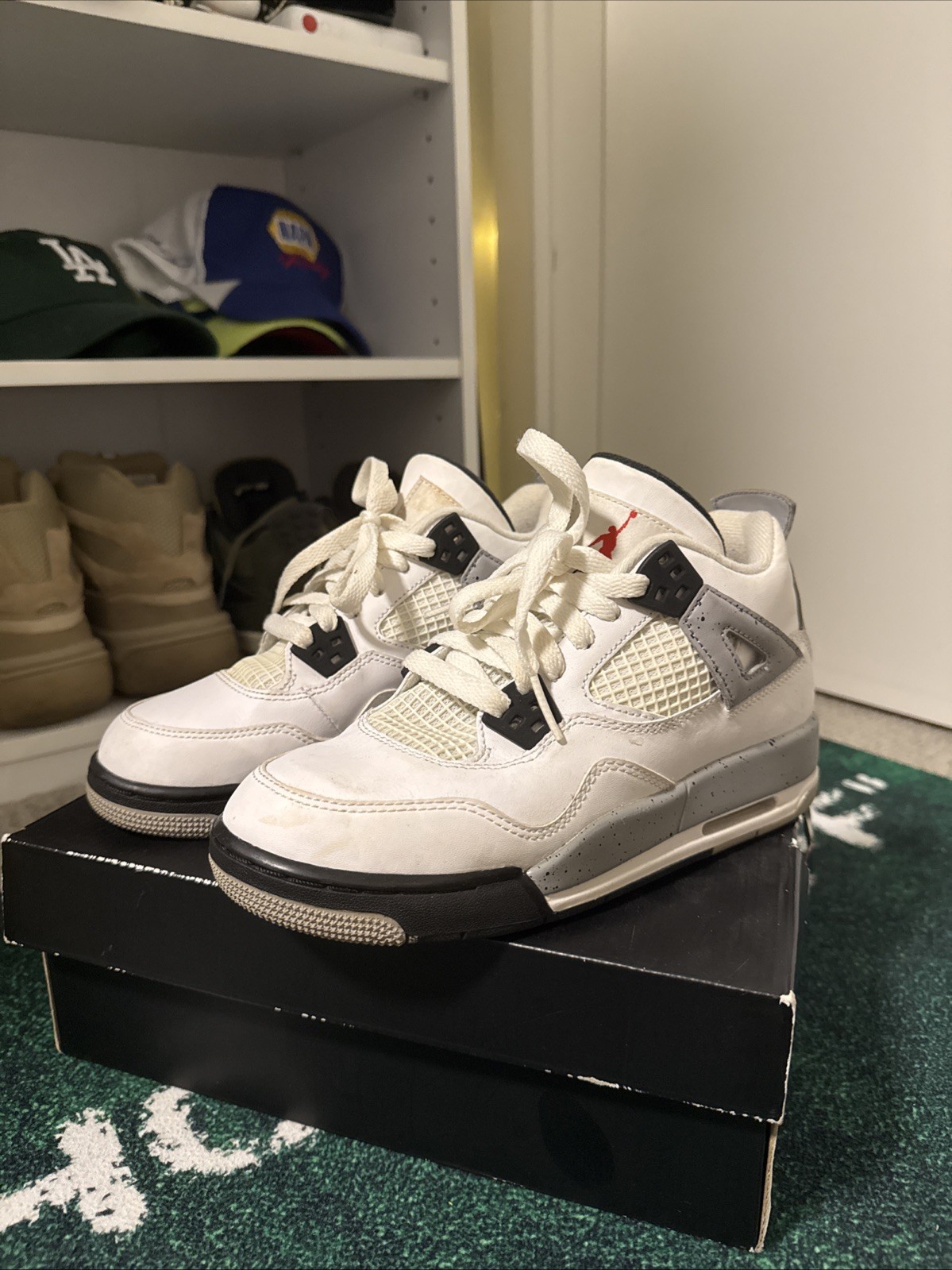 Air Jordan 11 Retro BP White Size 3Y