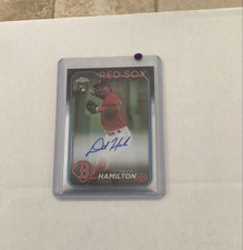2024 Topps Chrome - Rookie Autographs David Hamilton #RA-DHA (AU, RC)