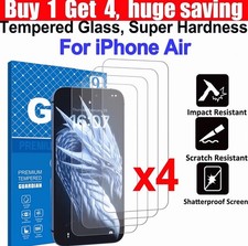 iPhone 17 Air Screen Protector Tempered Glass BUY 1 GET 4 Special Offer