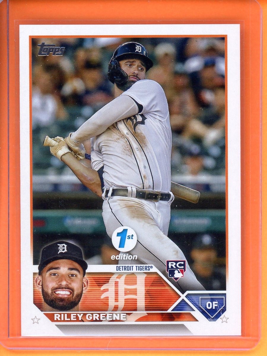Riley Greene Rookie 2023 Topps 1st Edition #31