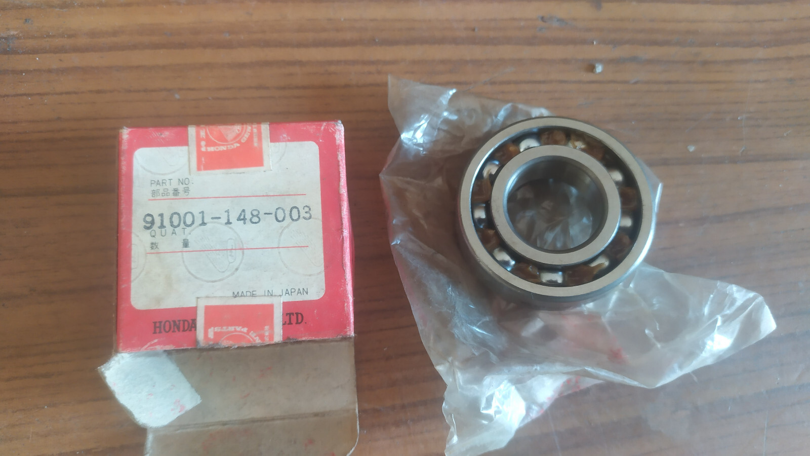 Roulement vilebrequin 6004 Honda PA50 II 1982 mécanique moteur mobylette
