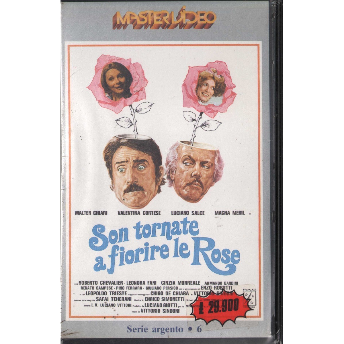 Son Tornate A Fiorire Le Rose VHS Vittorio Sindoni Univideo - SA6 Sealed