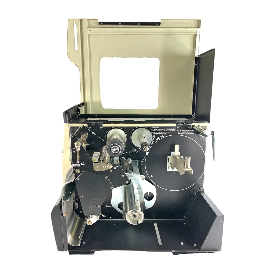 TESTED Zebra 110Xi4 Thermal Transfer Label Printer WiFi LAN USB Peel Rewind - Image 4 of 4