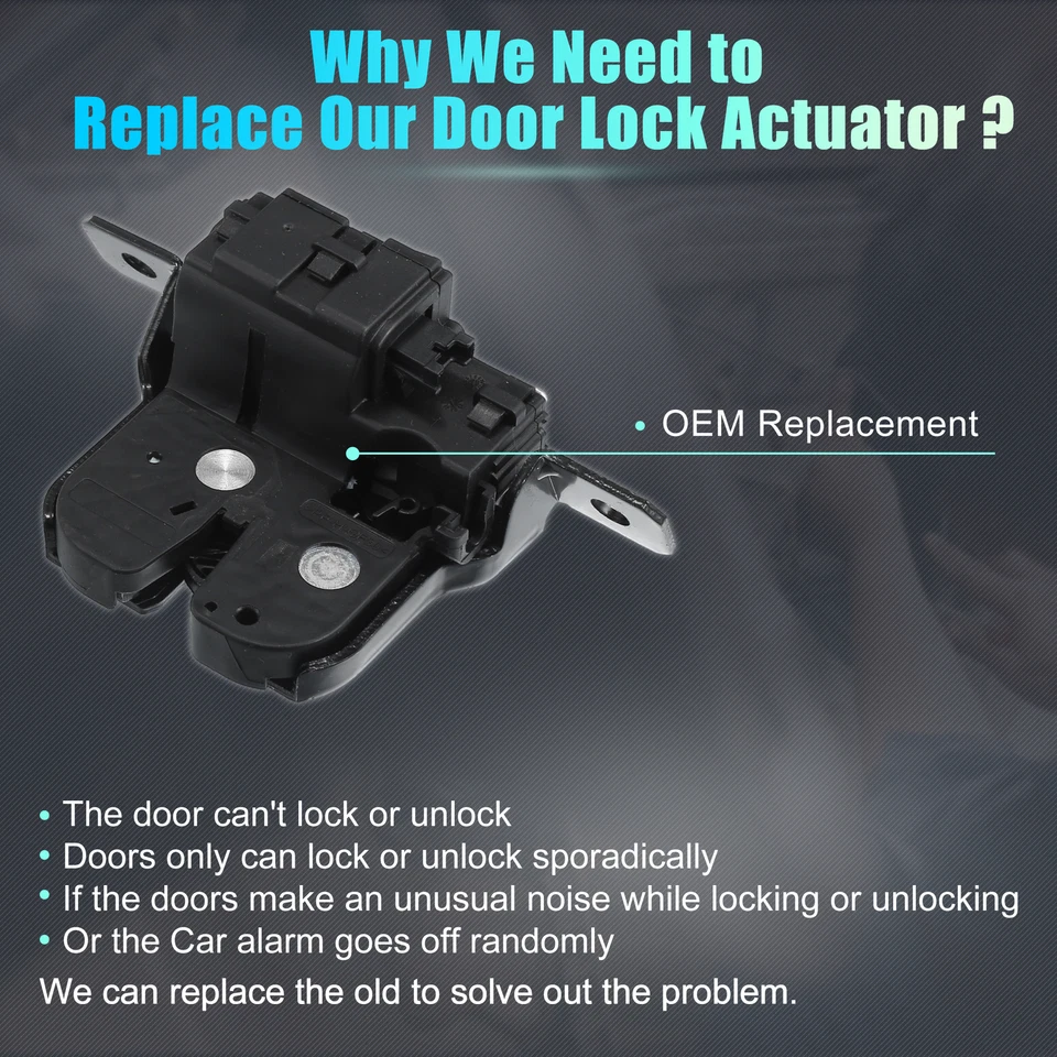 Rear Liftgate Door Lock Actuator Motor for BMW 220i 2015-2016 No.51247304559 new — 第 3/4 张图片