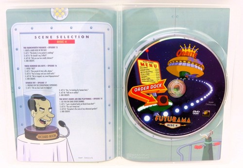 Complete Futurama Volume 4 DVD 2009 4-Disc Set 2004 20Th Century Matt Groening - Picture 13 of 16