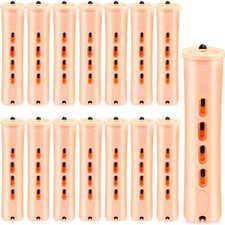 60 Pcs Perm Rods for Long Hair Plastic Curl Rods Cold Wave Rods Hair Curling ...