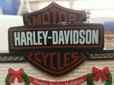 Dept 56 Snow Village Harley Davidson Manufacturing Christmas 54948
